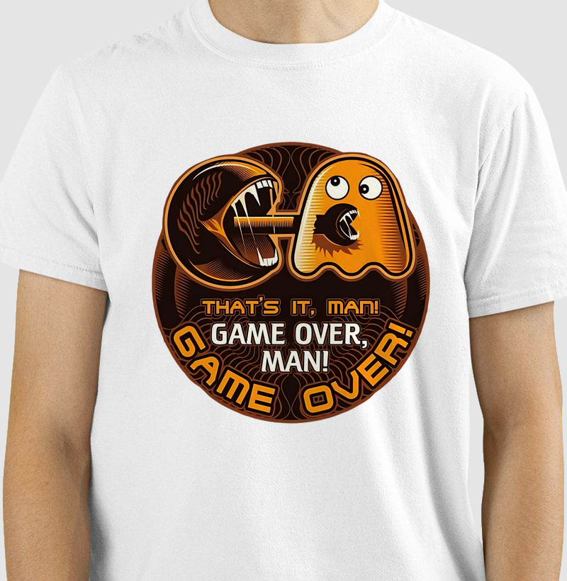 👾 Camiseta Game Over!
