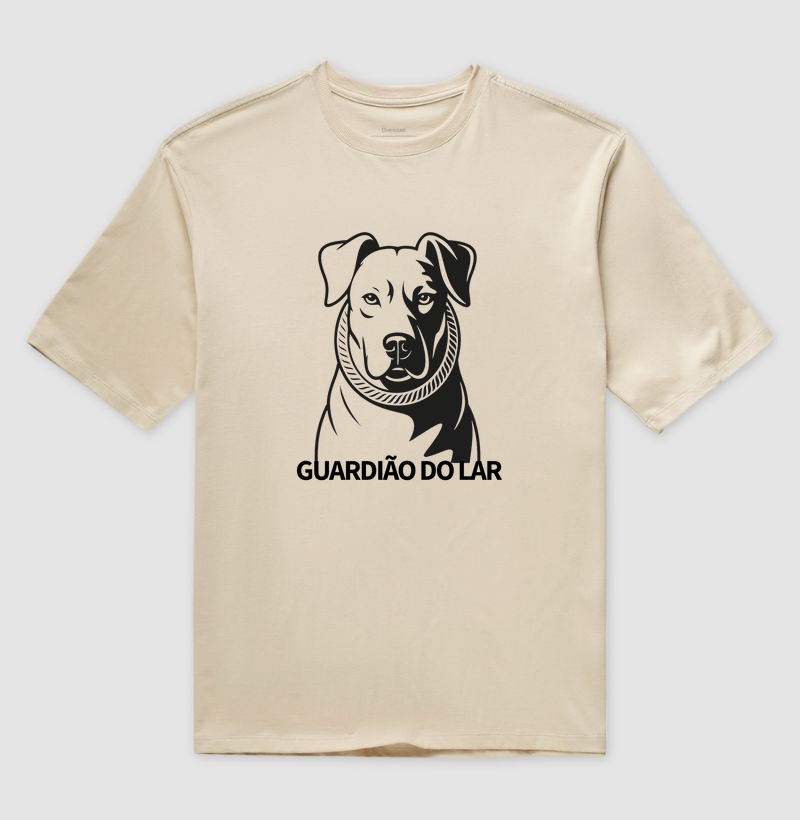 Camiseta Oversized Guardião do lar