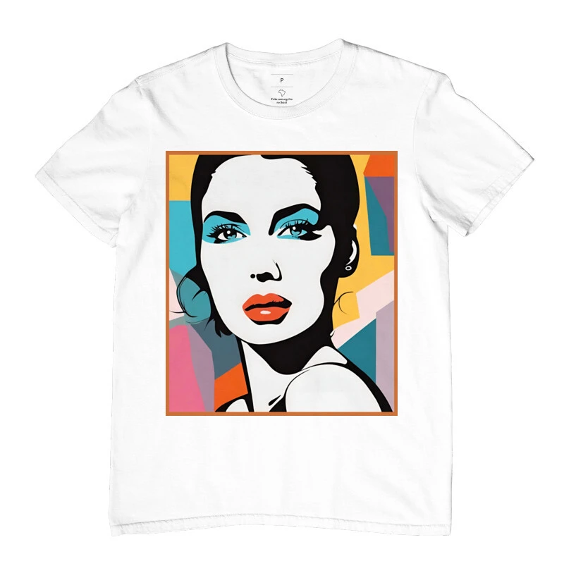 Camiseta Reserva Ink - Mulher Pop Art 1