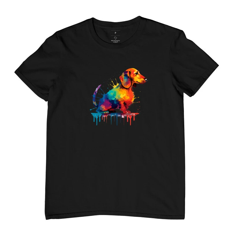 Camiseta Dachshund Colors