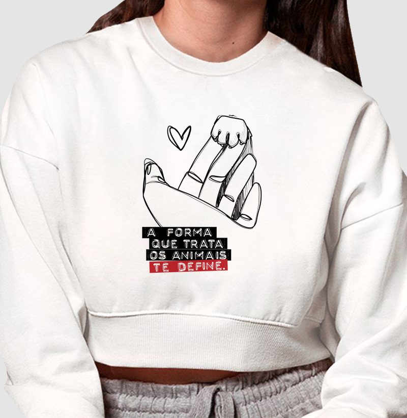 Respeito Cropped Moletom
