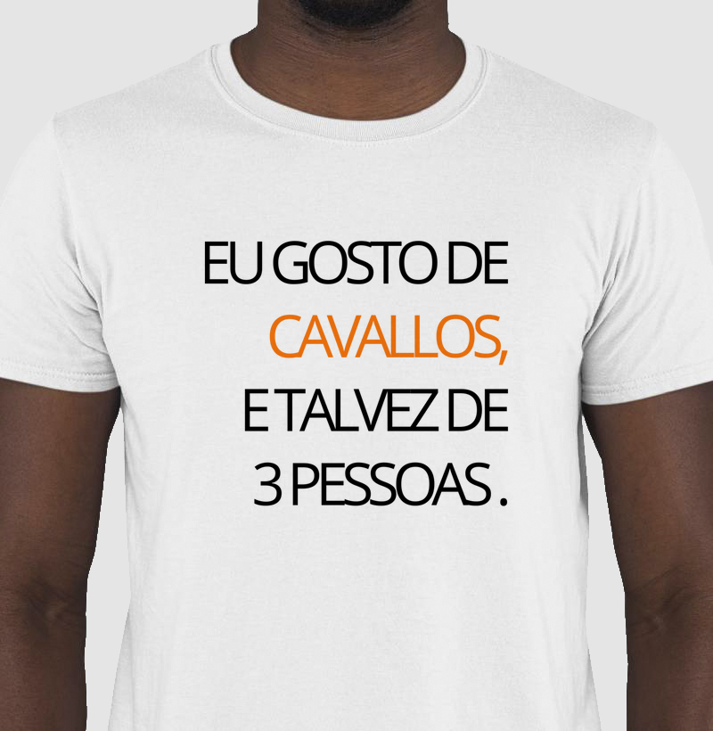 Eu Gosto de Cavallos e Talvez de 3 Pessoas