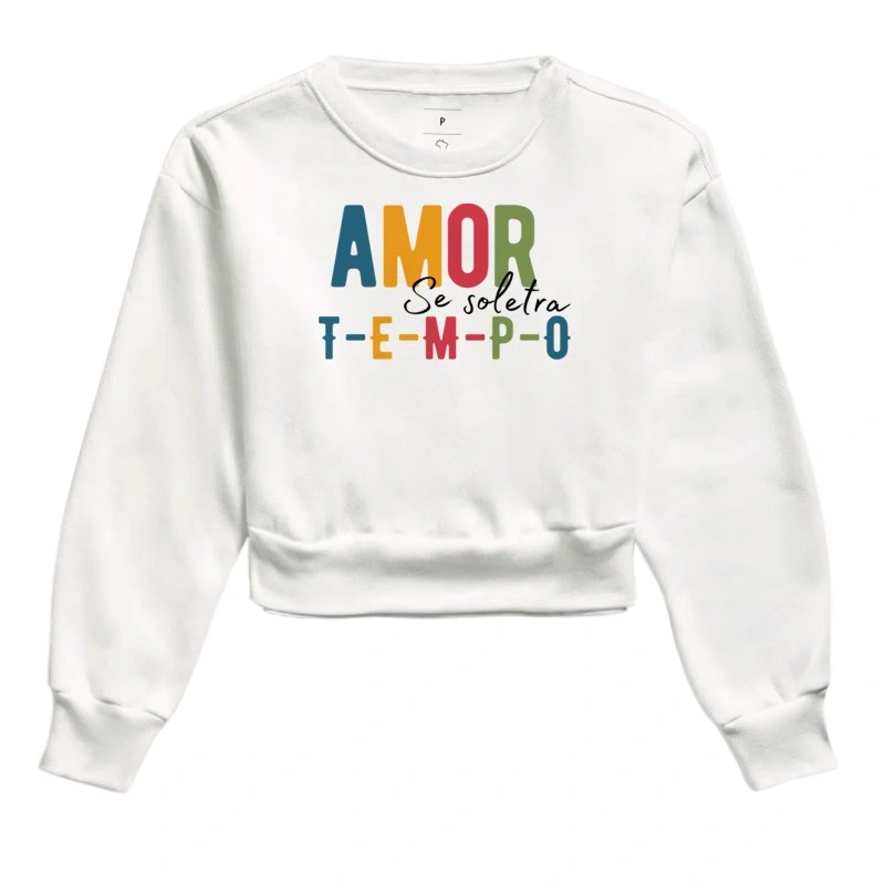 Moletom Cropped | Tempo