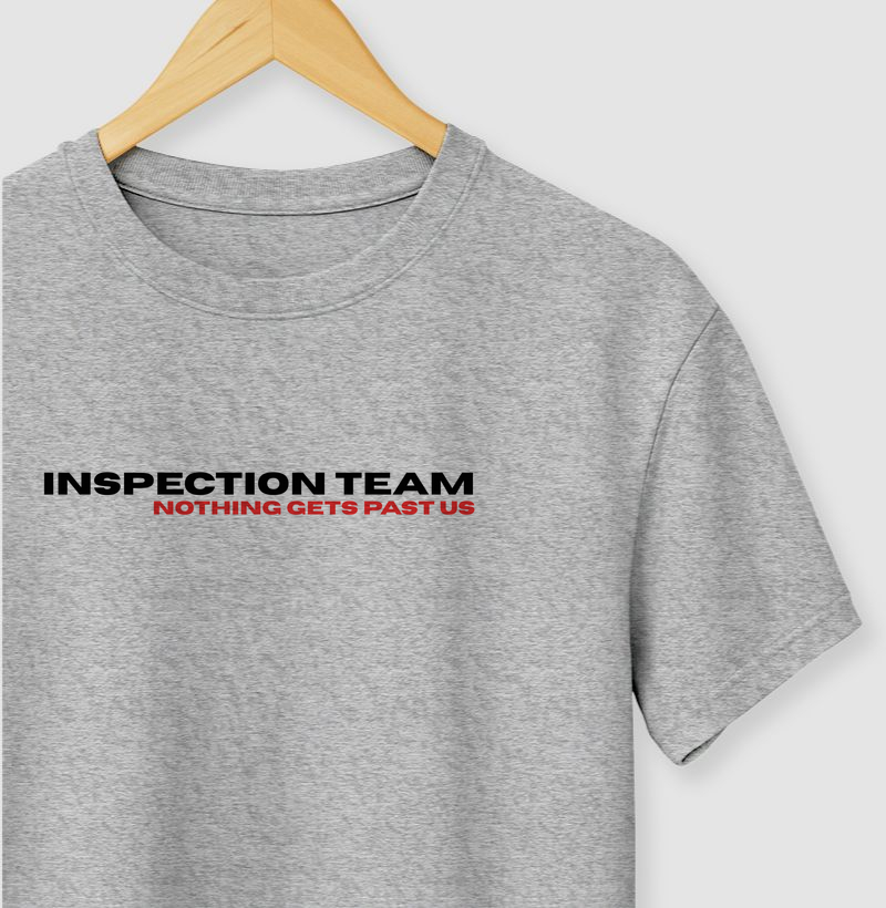 Inspection Team – Nothing Gets Past Us