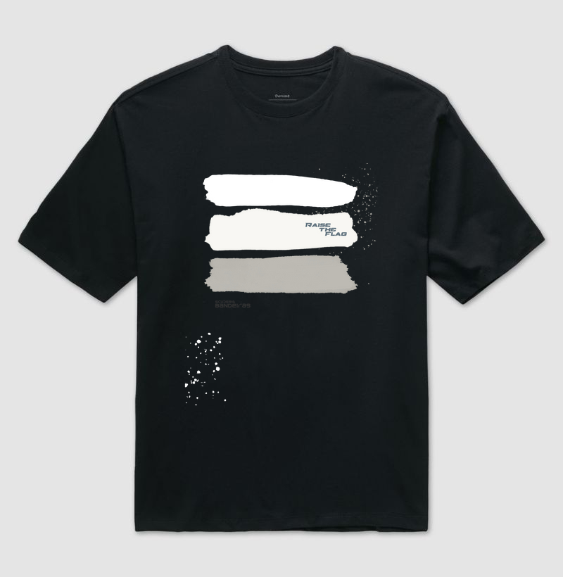 Camiseta Oversized Scuderia Bandeiras