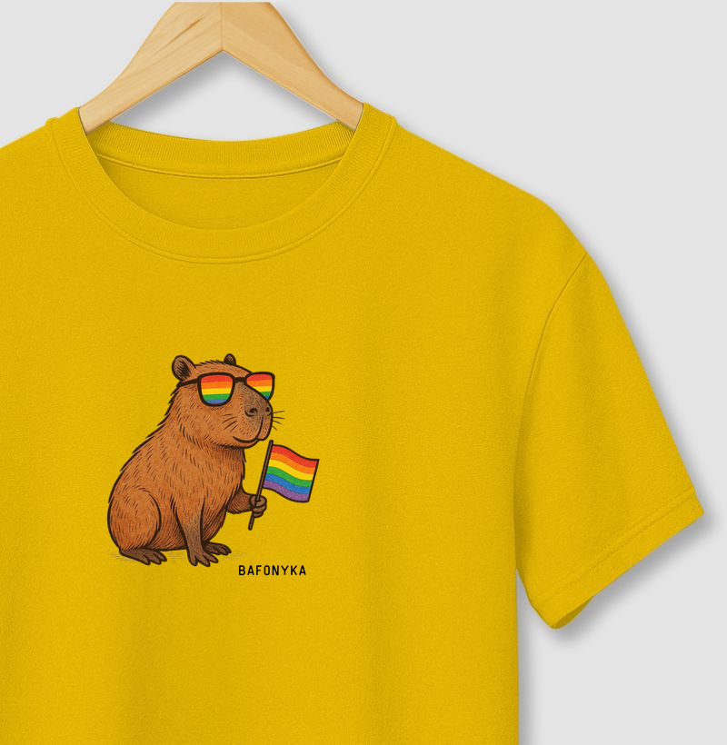 Capivara Orgulhosa 🌈🦫