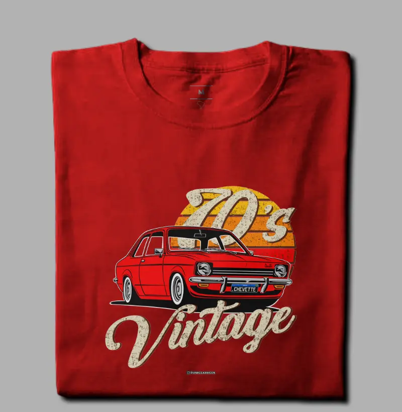Vintage 70's - Chevette Vermelho