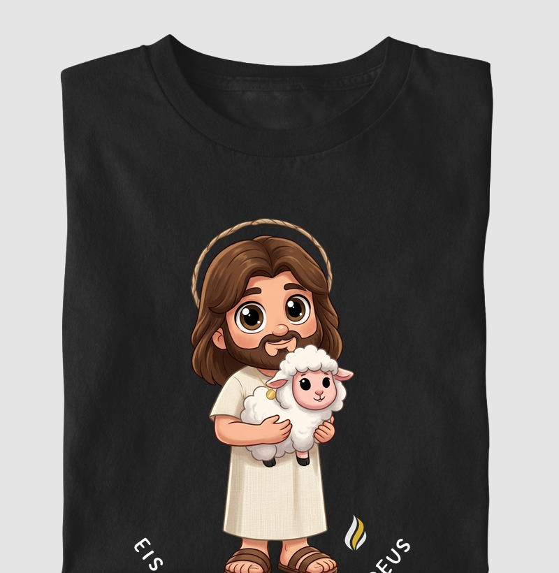 Camiseta Jesus Cordeiro Infantil