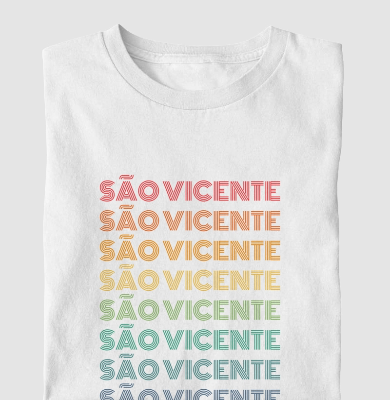 São Vicente Letreiro Retrô