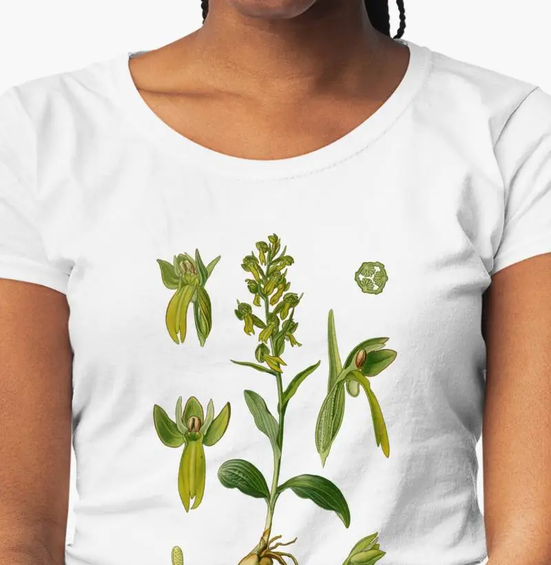 Baby Look Dactylorhiza viridis t-shirt