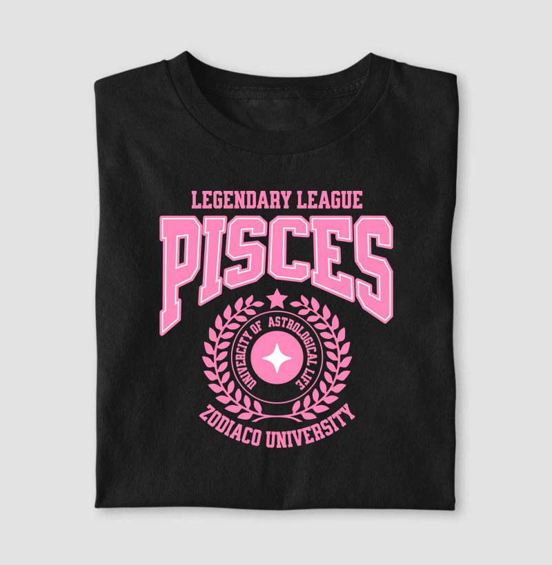 Camiseta Signos PEIXES - PISCES LEAGUE