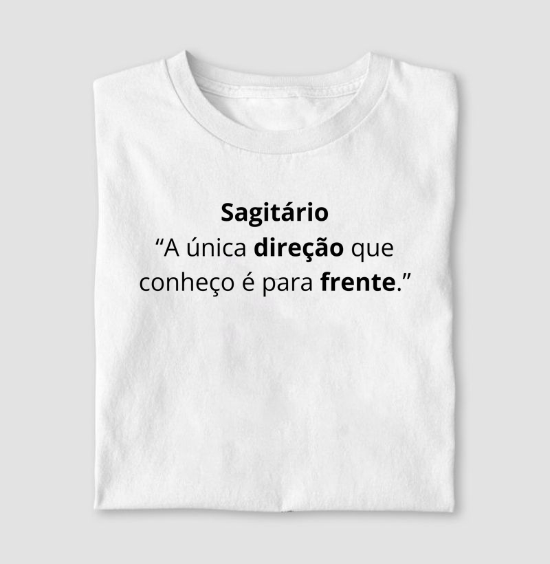 Sagitário sempre em frente