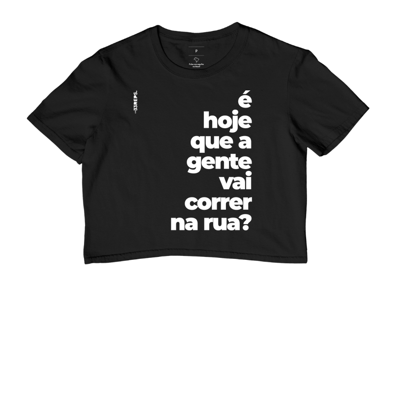 é hoje que a gente vai correr na rua?