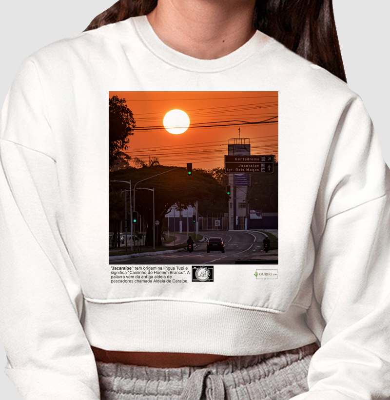 Cropped Moletom - COLAB - Jacareípe - by Cássio Fotografia