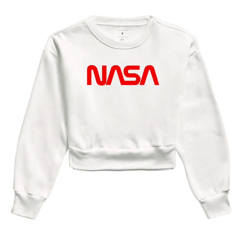 Cropped Moletom NASA