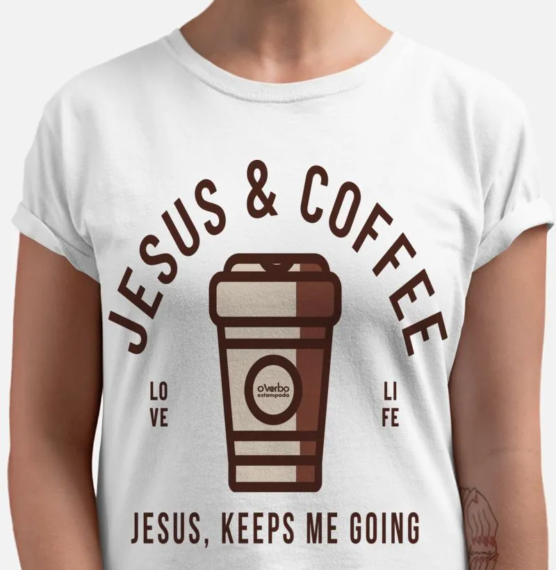 CAMISETA JESUS & COFFEE
