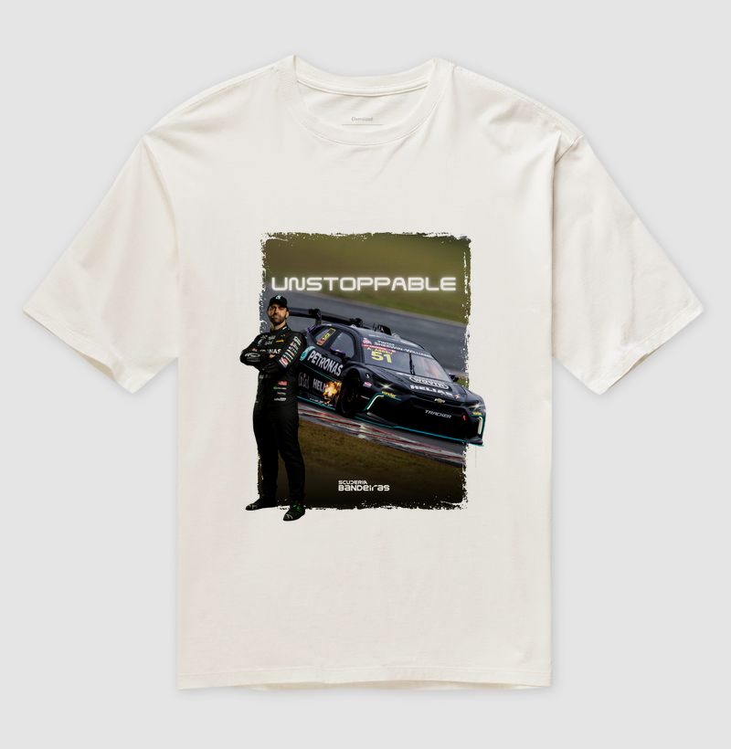 Camiseta Oversized Unstoppable