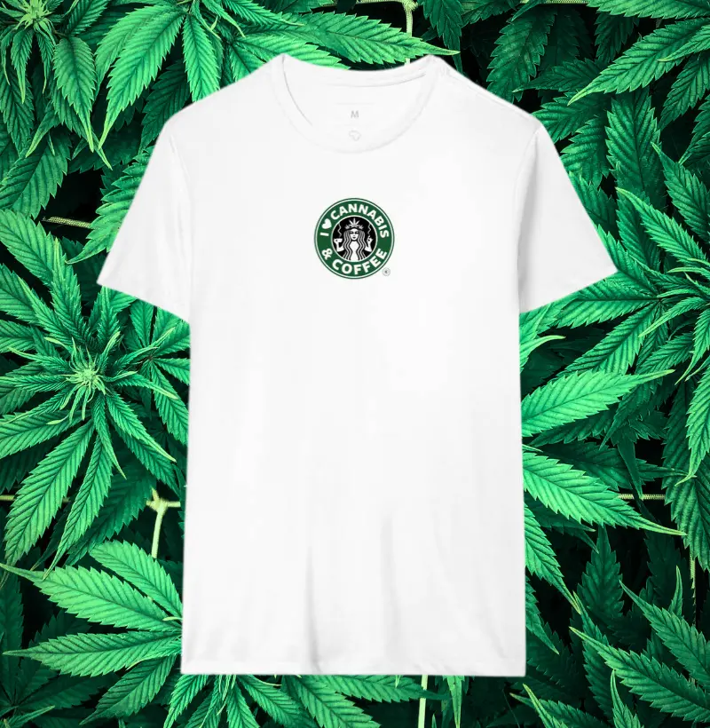 Camiseta Cannabis & Coffee