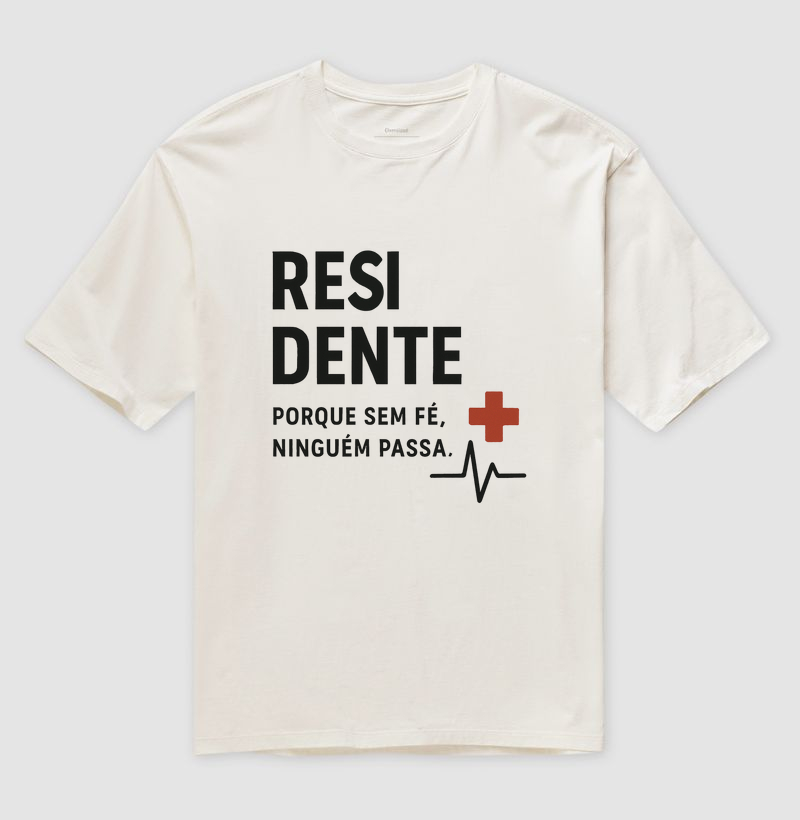 Residente porque sem Fé, ninguém passa