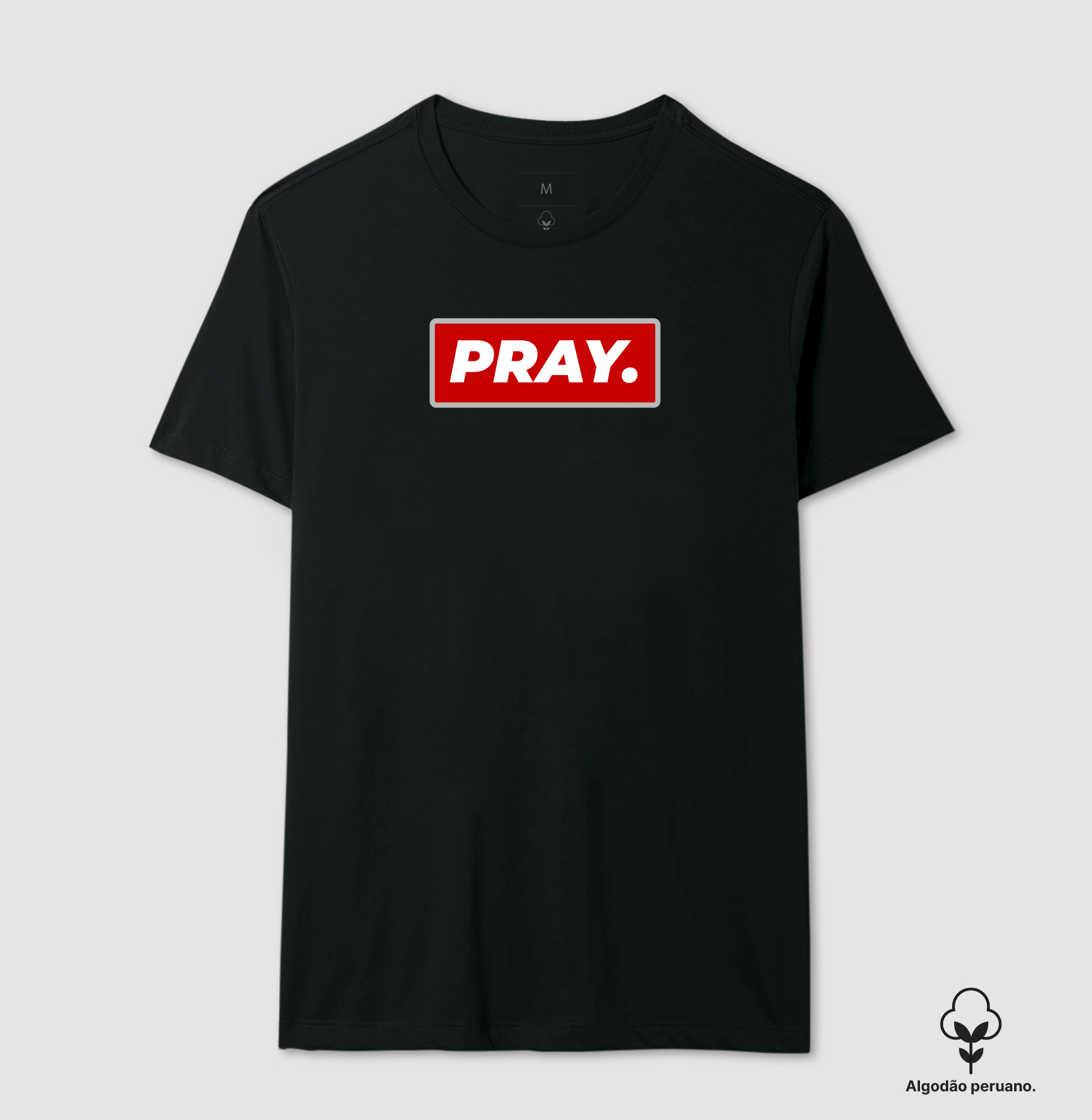 Camiseta Algodão Peruano | Pray.