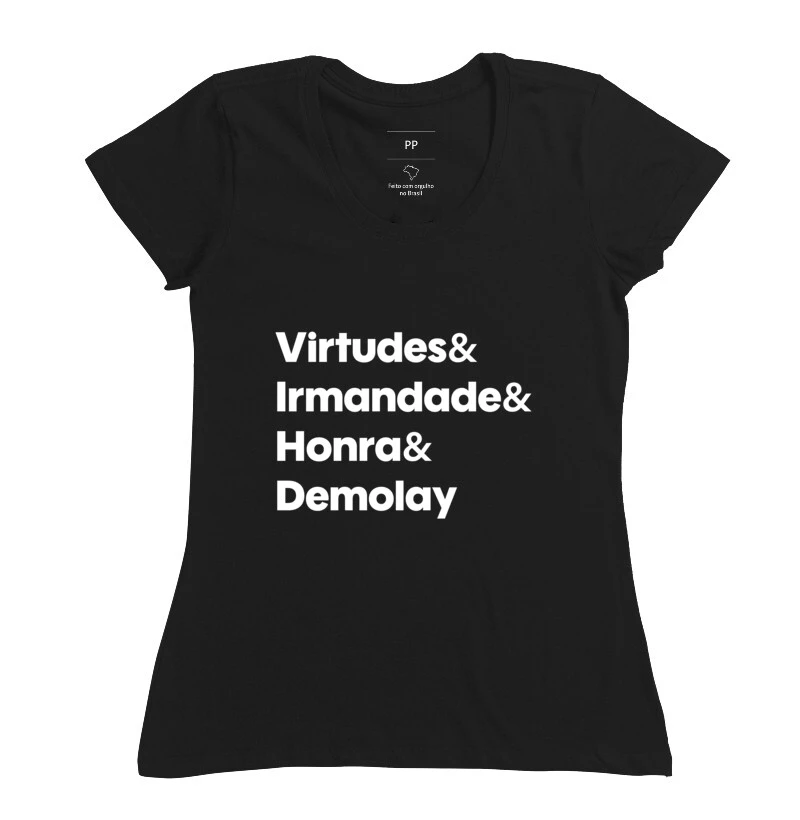 Camisa Virtudes, Irmandade, Honra, DM