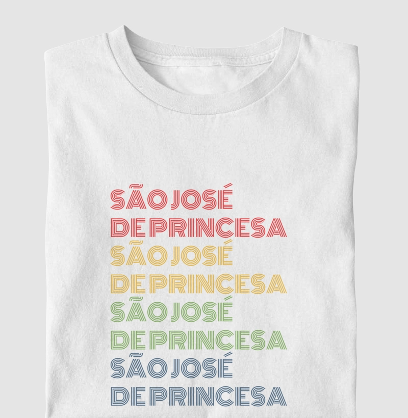 São José de Princesa Letreiro Retrô
