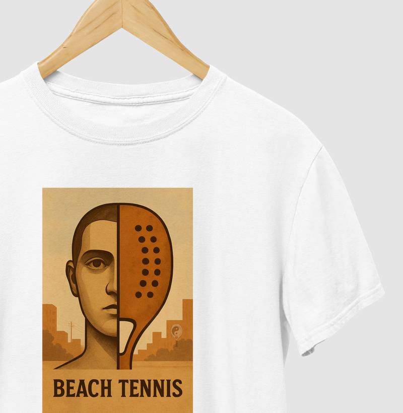 Beach Tennis Arte Abstrata