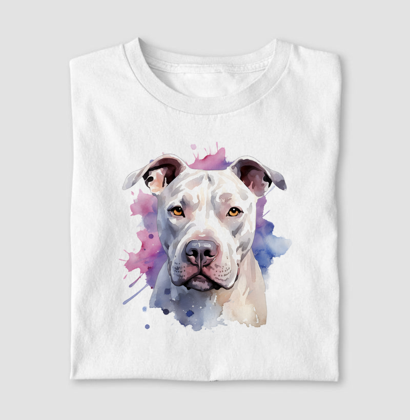 Dogo Argentino aquarela