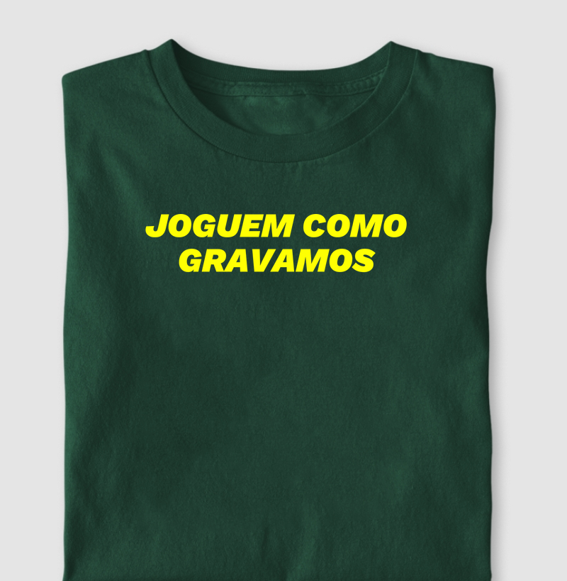 Joguem como Gravamos