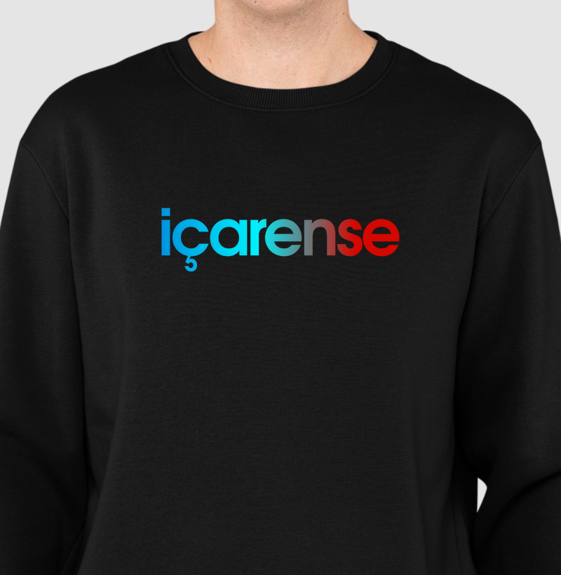 Suéter Moletom Içarense Cores da Bandeira