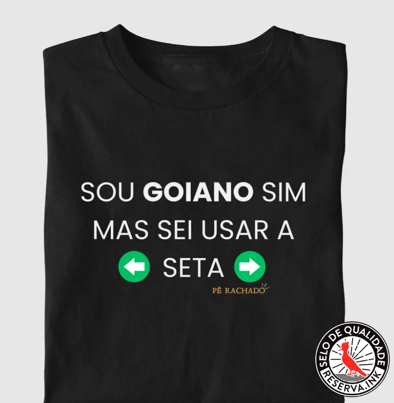 Goiano que usa a seta