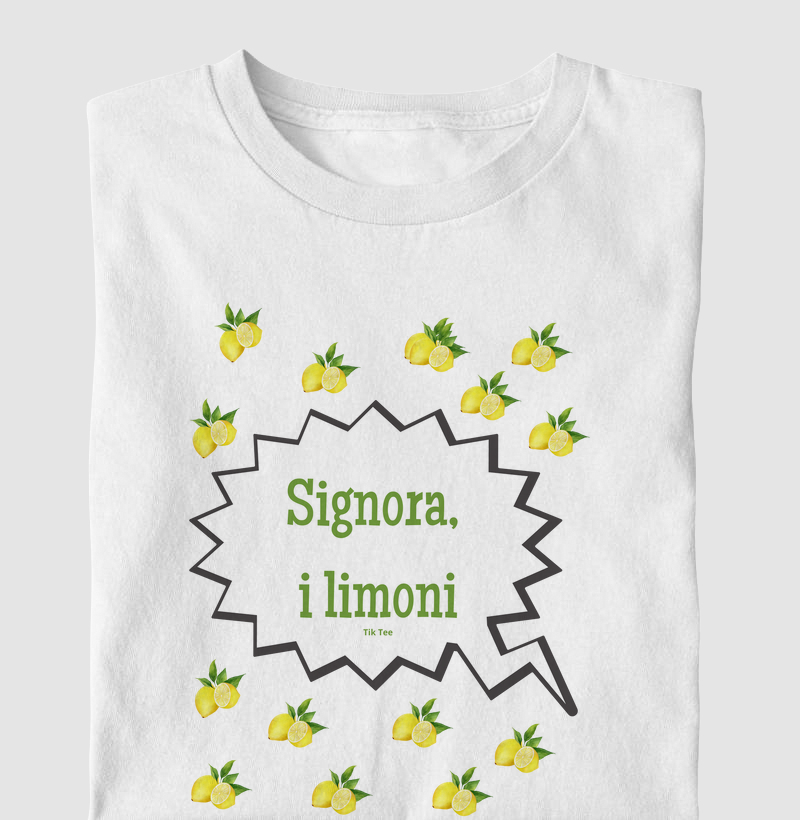 Signora, i limoni