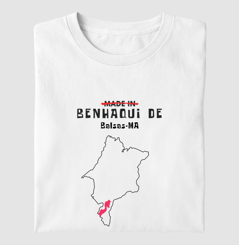 Camiseta Binhaqui de Balsas-MA| OxenteWear