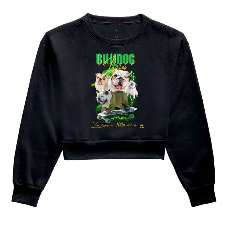 Cropped Bulldog Ingles "Bootleg"
