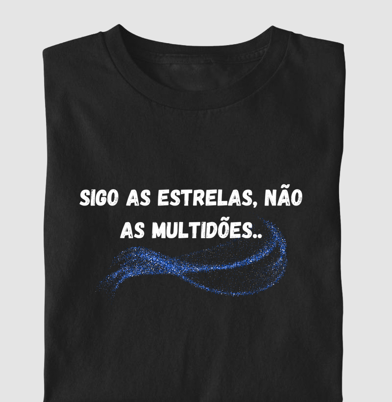 Camiseta Virts sigo as estrelas..