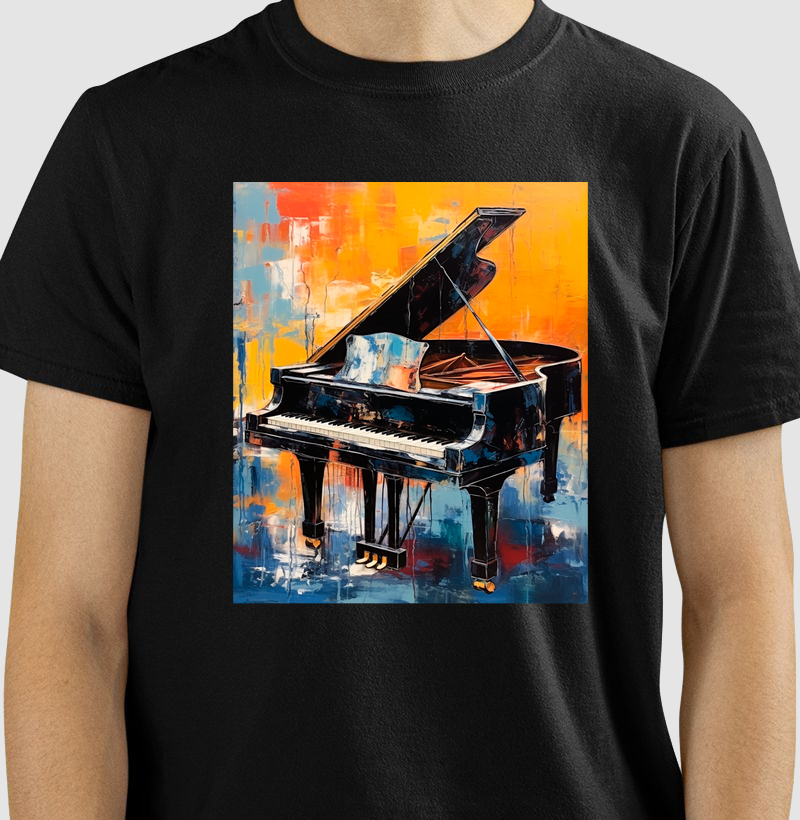 Camiseta Piano