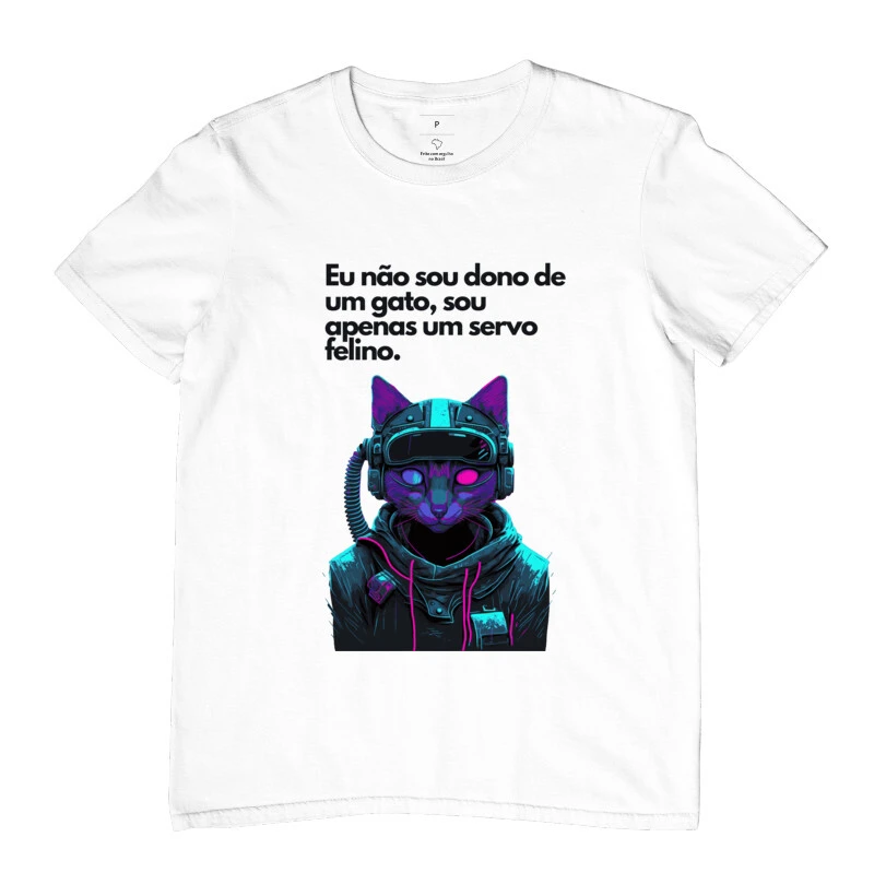 Camiseta "Servo felino"