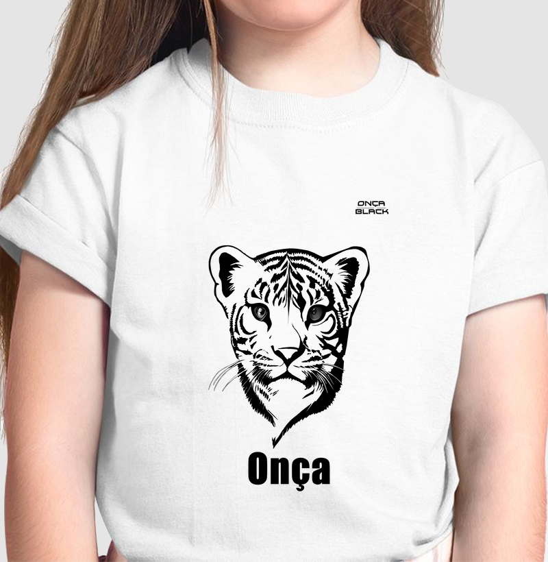 Camiseta Infantil da Onça