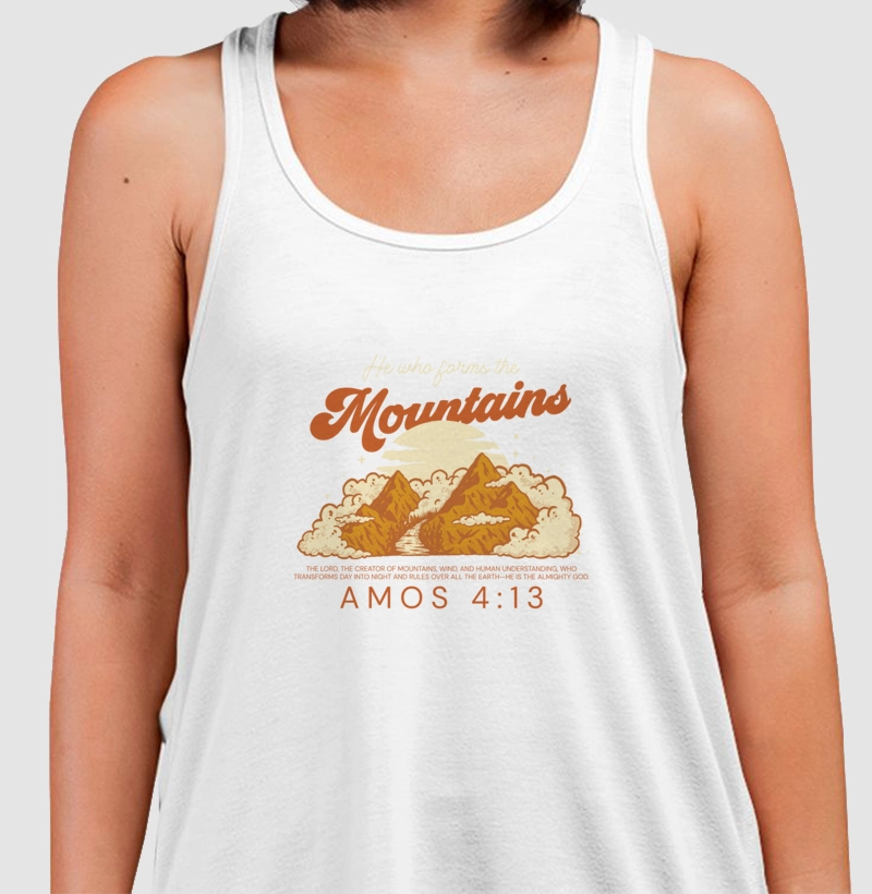 Camiseta Regata Mountains
