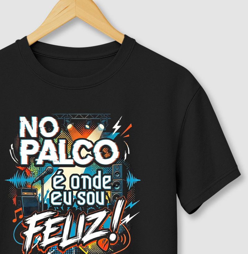 "No Palco é Onde Eu Sou Feliz"