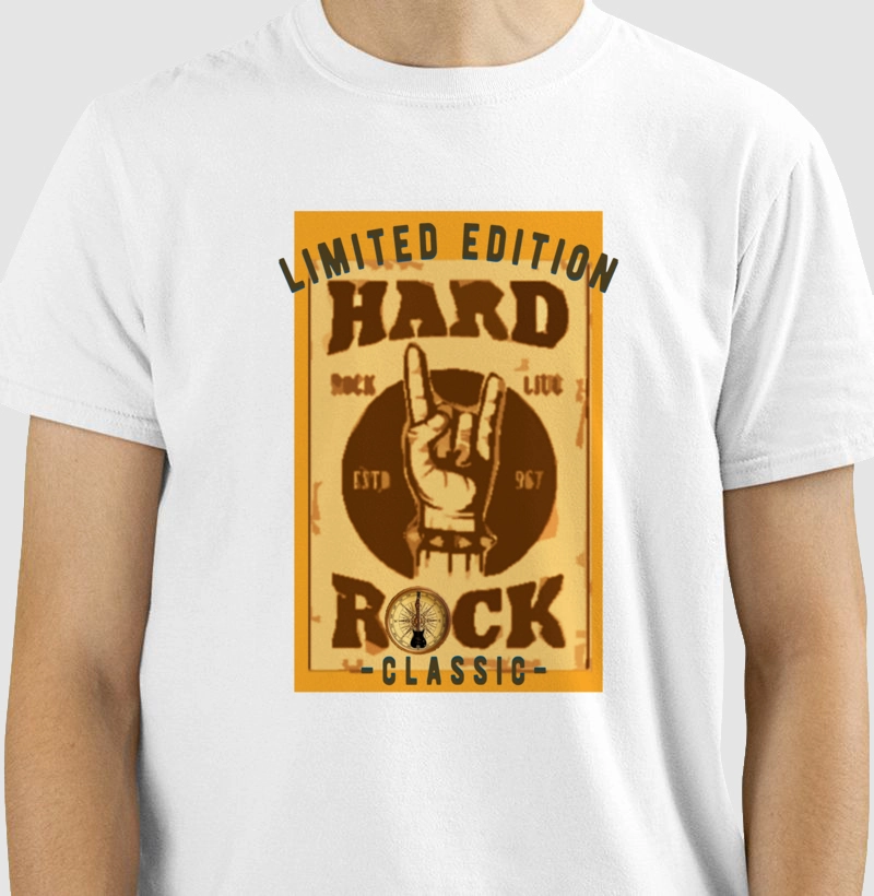 camiseta norteados pelo rock limited edition