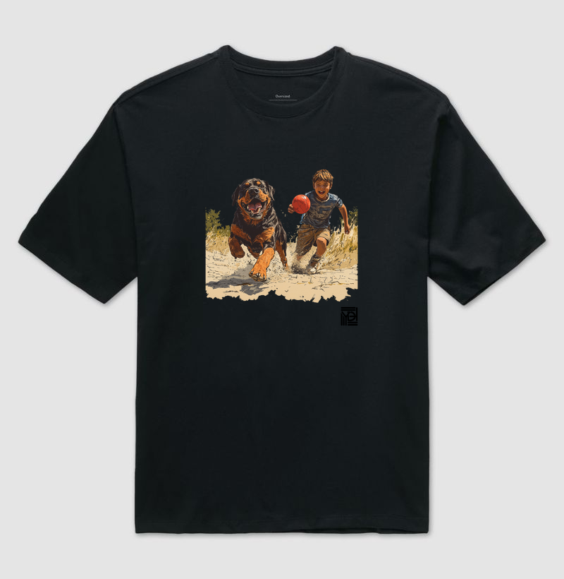 Rottweiler e criança