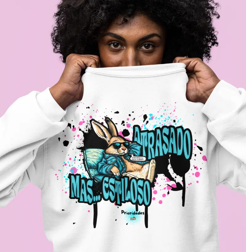 Atrasado ... Mas, estiloso