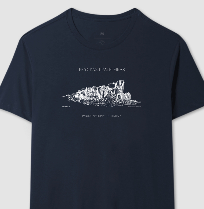 Camiseta Pico das Prateleiras - Parque Nacional de Itatiaia