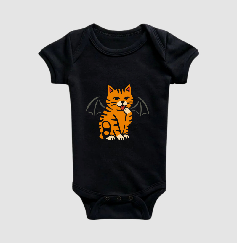 Gato Laranja Morceguinho