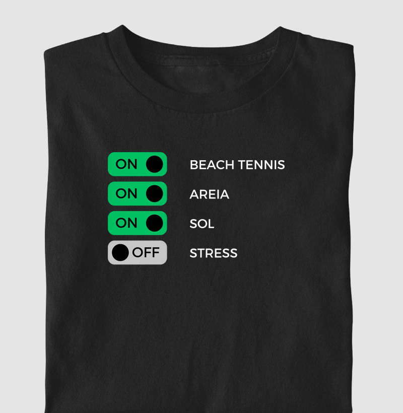 ON Beach Tennis, OFF Stress