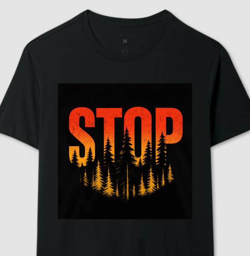 Camiseta Stop 2 Masculina [RESERVA INK]