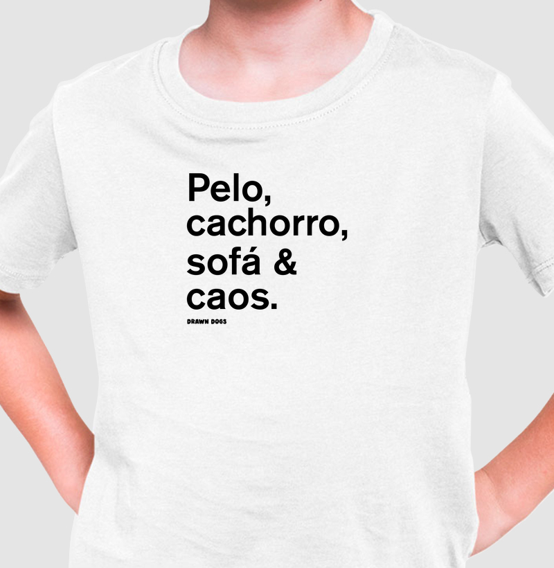 Pelo, cachorro, sofá & caos