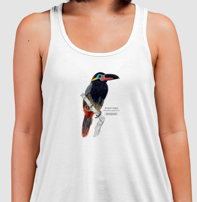 Aves do Brasil - Araçari-negro - Regata