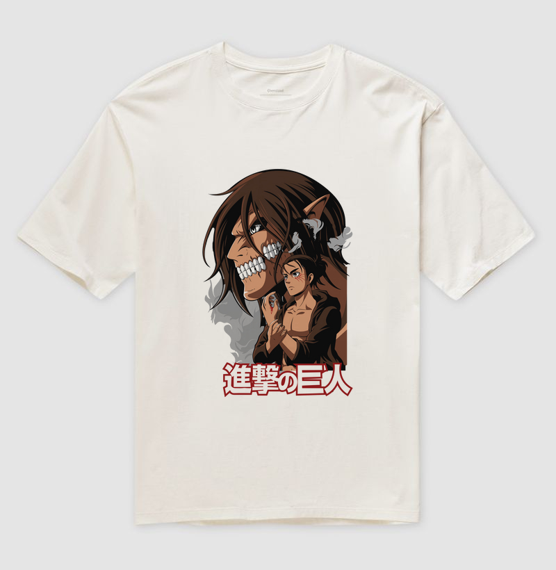Oversized Eren & Titã de Ataque